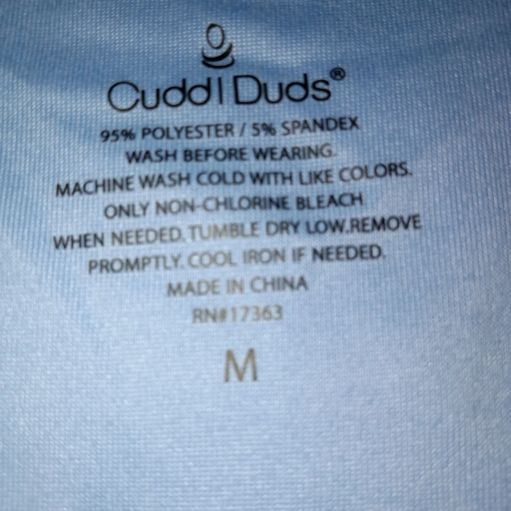 Cuddl Duds Light Blue Pajama Set with Floral Print Shorts. NWOT